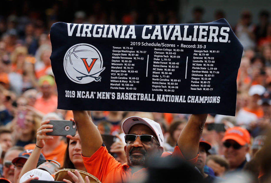 UVA championship celebration